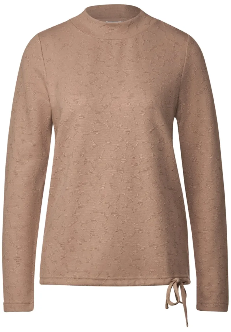 Street One Shirts*Struktur Shirt buff sand