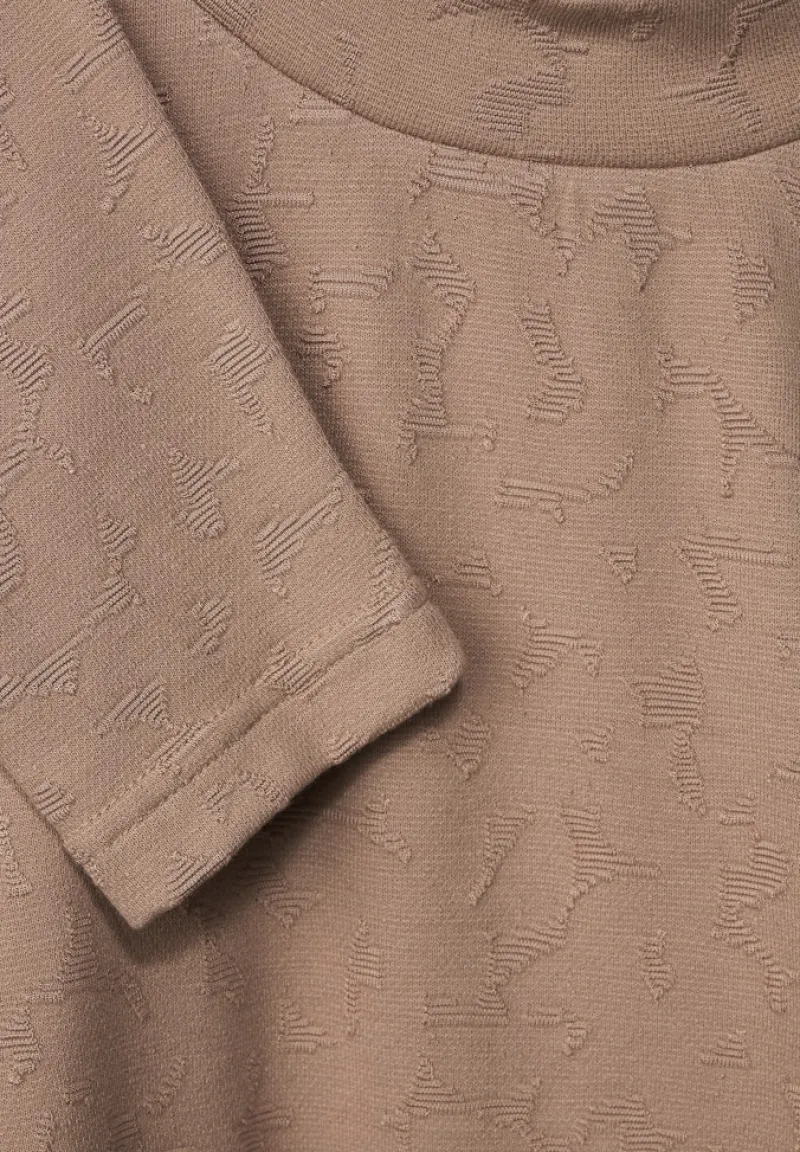 Street One Shirts*Struktur Shirt buff sand