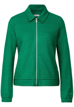 Street One Pullover & Sweatshirts*Struktur Shirtjacke fresh spring green