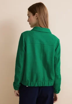 Street One Pullover & Sweatshirts*Struktur Shirtjacke fresh spring green