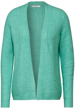 Cecil Pullover & Sweatshirts*Struktur-Cardigan aventurine green melange