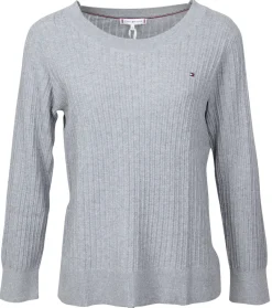 Tommy Hilfiger Pullover & Sweatshirts*Strukturierter Pullover light grey heather