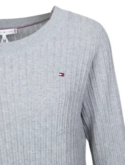 Tommy Hilfiger Pullover & Sweatshirts*Strukturierter Pullover light grey heather