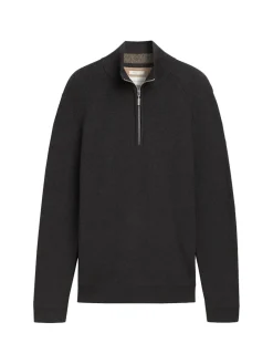 Tom Tailor Pullover & Sweatshirts|Big Boys*Strukturierter Strick Troyer black grey melange