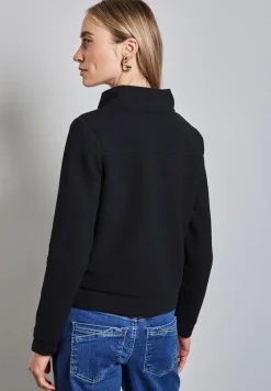 Street One Pullover & Sweatshirts*Strukturjacke deep tint blue