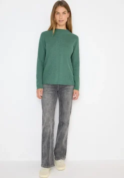 Cecil Pullover & Sweatshirts*Strukturmix Pullover jewel green melange