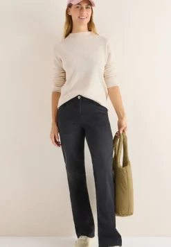 Cecil Pullover & Sweatshirts*Strukturmix Pullover oat milk beige melange