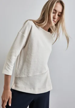 Street One Shirts*Strukturmix Shirt lucid white