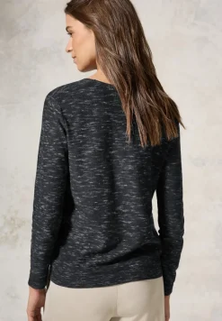 Cecil Pullover & Sweatshirts*Strukturmix-Pullover heather deep charcoal grey mel