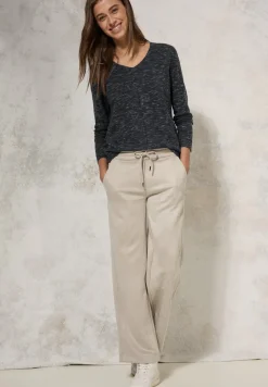 Cecil Pullover & Sweatshirts*Strukturmix-Pullover heather deep charcoal grey mel