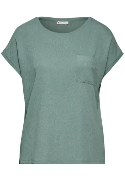 Street One Shirts*Strukturmix-Shirt seafoam green