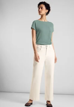 Street One Shirts*Strukturmix-Shirt seafoam green