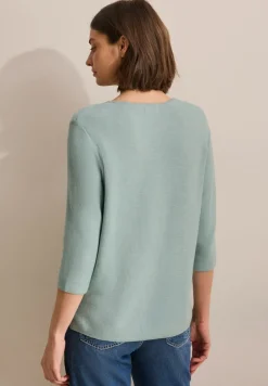 Cecil Pullover & Sweatshirts*Strukturpullover cool salvia melange