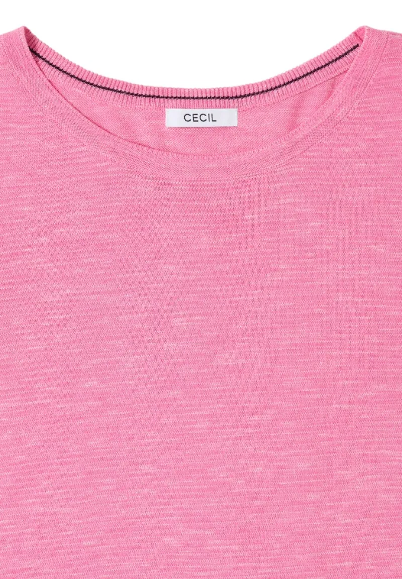 Cecil Pullover & Sweatshirts*Strukturpullover heather dark blossom melange