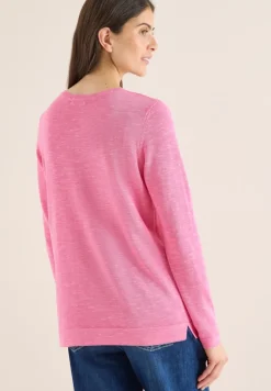 Cecil Pullover & Sweatshirts*Strukturpullover heather dark blossom melange