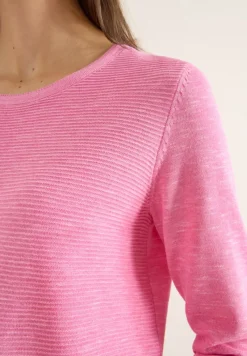 Cecil Pullover & Sweatshirts*Strukturpullover heather dark blossom melange