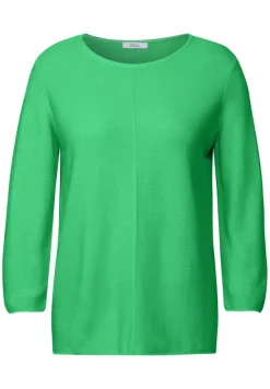 Cecil Pullover & Sweatshirts*Strukturpullover iced neon green