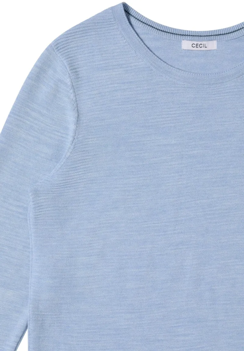 Cecil Pullover & Sweatshirts*Strukturpullover mountain heather melange