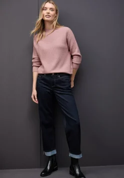 Street One Pullover & Sweatshirts*Strukturpullover powder pink mel.