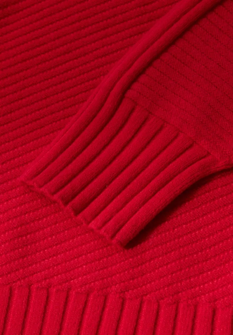 Street One Pullover & Sweatshirts*Strukturpullover Racing Red