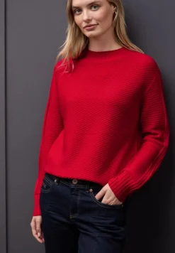 Street One Pullover & Sweatshirts*Strukturpullover Racing Red