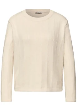 Street One Pullover & Sweatshirts*Strukturpullover soft beige
