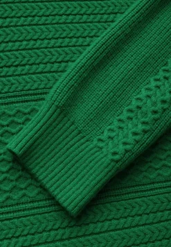 Street One Pullover & Sweatshirts*Strukturpullover vibrant green