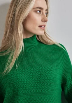 Street One Pullover & Sweatshirts*Strukturpullover vibrant green