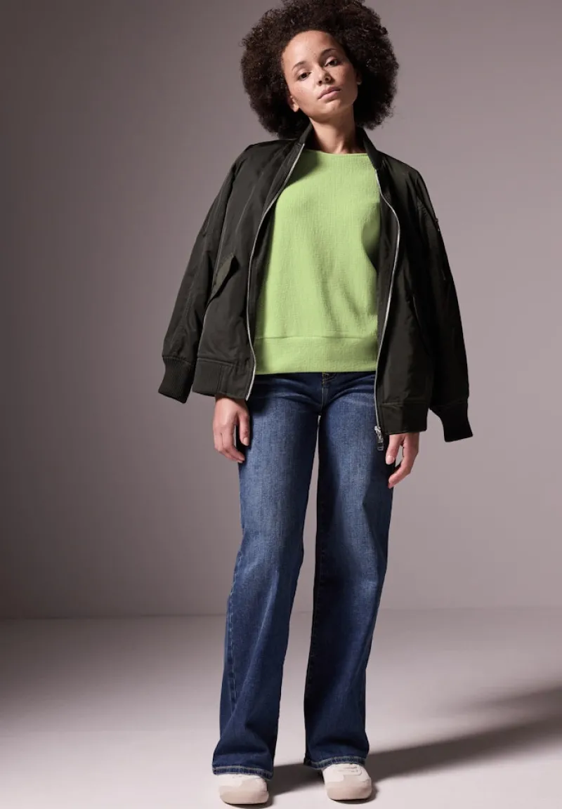 STREET ONE STUDIO Shirts*Strukturshirt lush lime