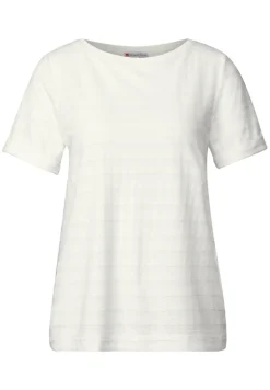 Street One Shirts*Strukturshirt off white