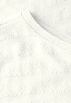 Street One Shirts*Strukturshirt off white