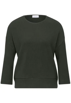 STREET ONE STUDIO Shirts*Strukturshirt oil green