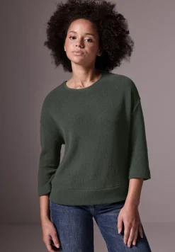 STREET ONE STUDIO Shirts*Strukturshirt oil green