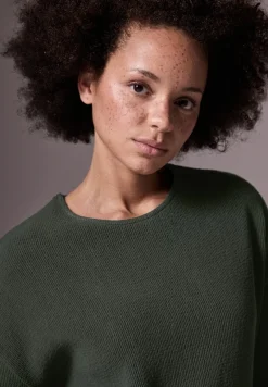 STREET ONE STUDIO Shirts*Strukturshirt oil green