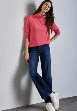 Street One Shirts*Strukturshirt sugar coral