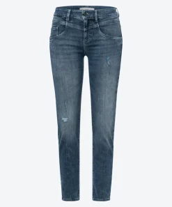 Brax Jeans*Style Ana S used blue destroy & repair