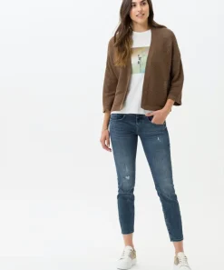 Brax Jeans*Style Ana S used blue destroy & repair