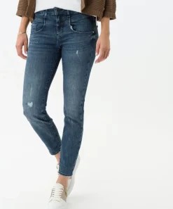 Brax Jeans*Style Ana S used blue destroy & repair