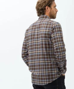 Brax Hemden*Style Daniel espresso