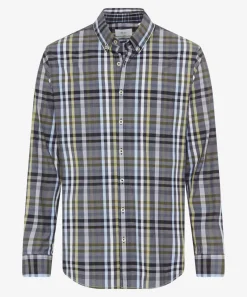 Brax Hemden*Style Daniel olive