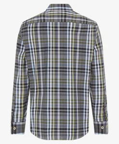 Brax Hemden*Style Daniel olive