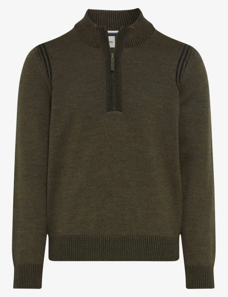 Brax Pullover & Sweatshirts|Big Boys*Style Steffen Deep Jungle