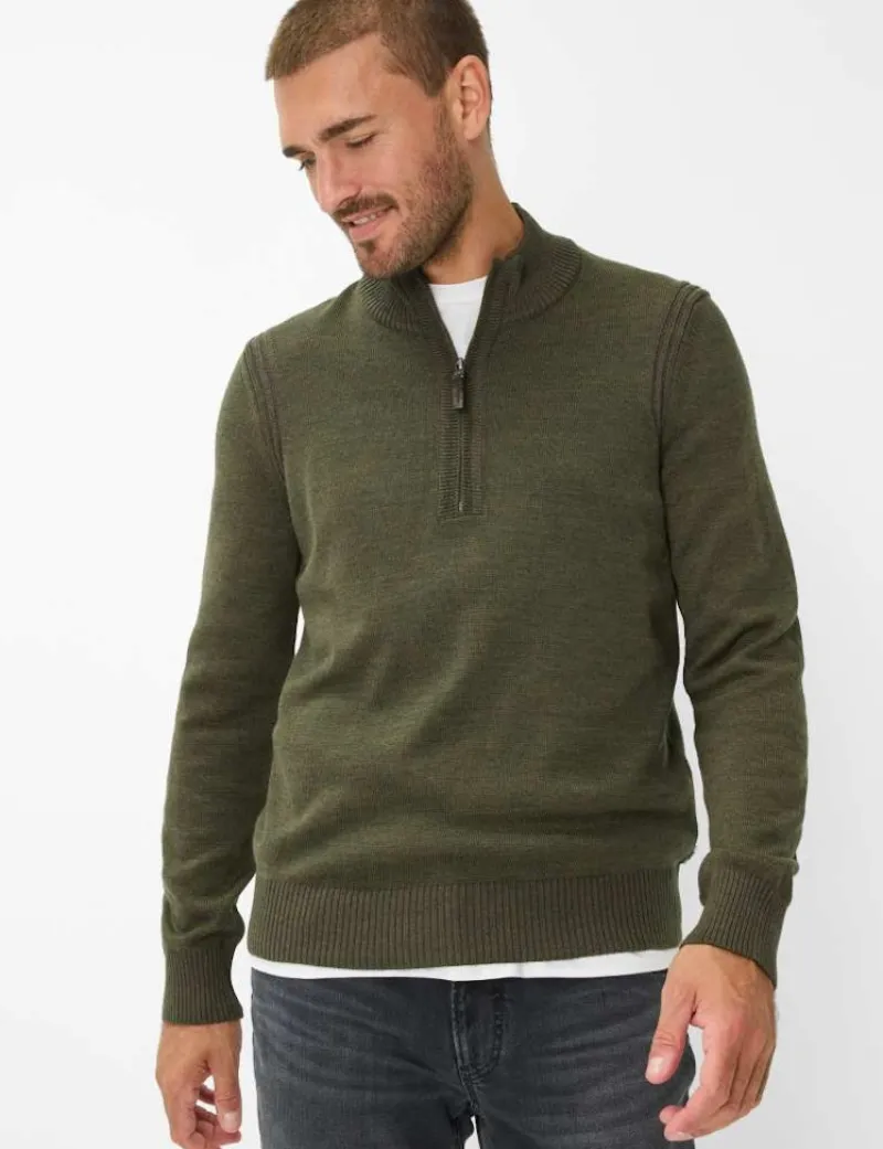 Brax Pullover & Sweatshirts|Big Boys*Style Steffen Deep Jungle