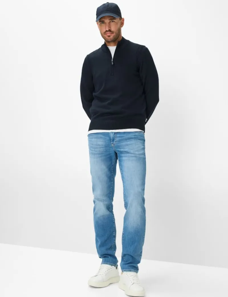 Brax Pullover & Sweatshirts|Big Boys*Style Steffen navy