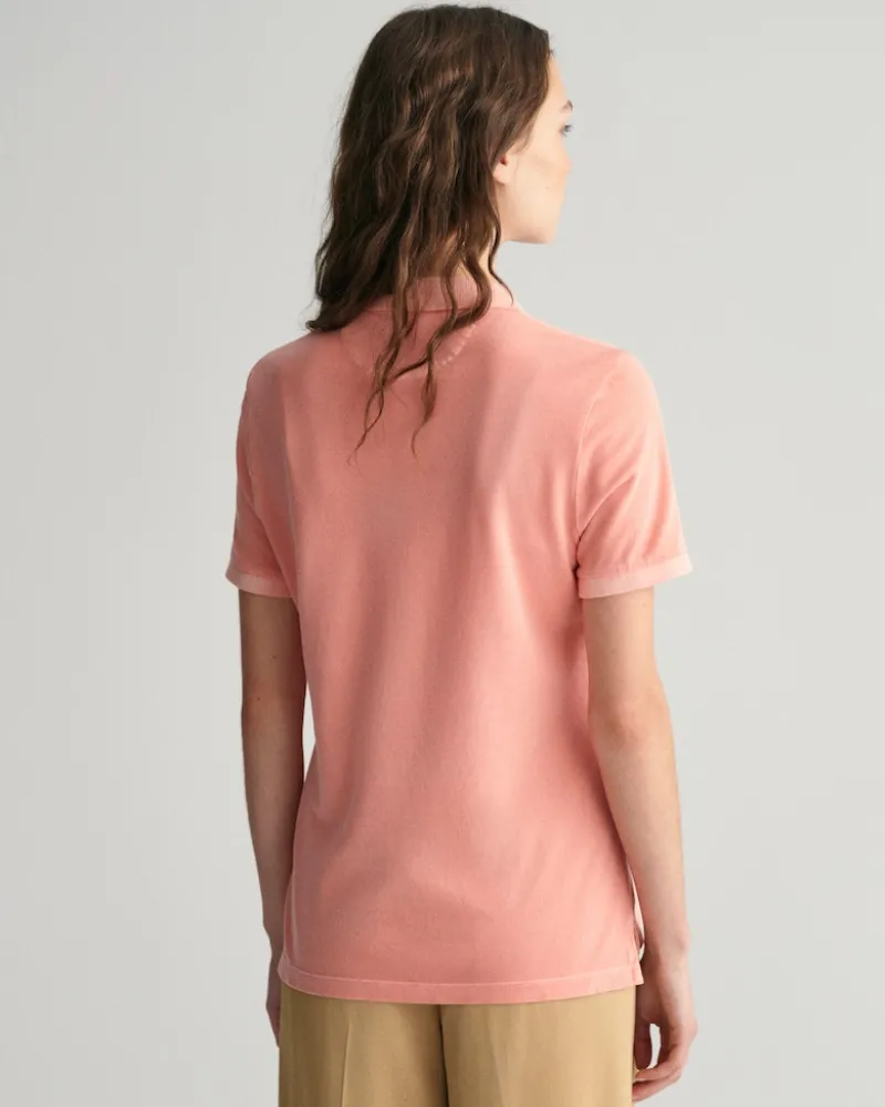 Gant Shirts*Sunfaded Piqué Poloshirt peachy pink