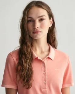 Gant Shirts*Sunfaded Piqué Poloshirt peachy pink
