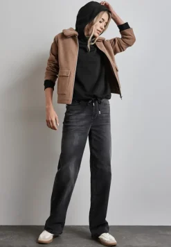 Street One Pullover & Sweatshirts*Sweat Hoodie Black