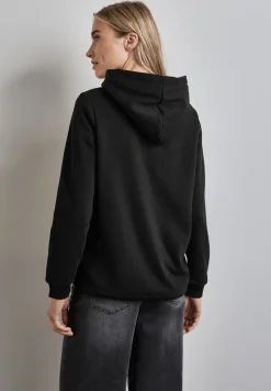 Street One Pullover & Sweatshirts*Sweat Hoodie Black