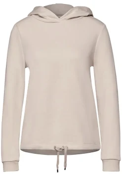 Street One Pullover & Sweatshirts*Sweat Hoodie smooth sand beige