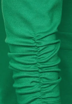 Cecil Jacken*Sweatblazer mit Raffung easy green